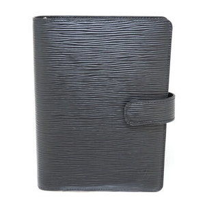 Louis Vuitton Agenda MM Epi Leather Noir Black LV Business